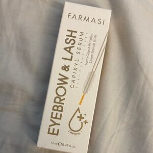 Farmasi Eyebrow & Lash Serum in White and Gold Box